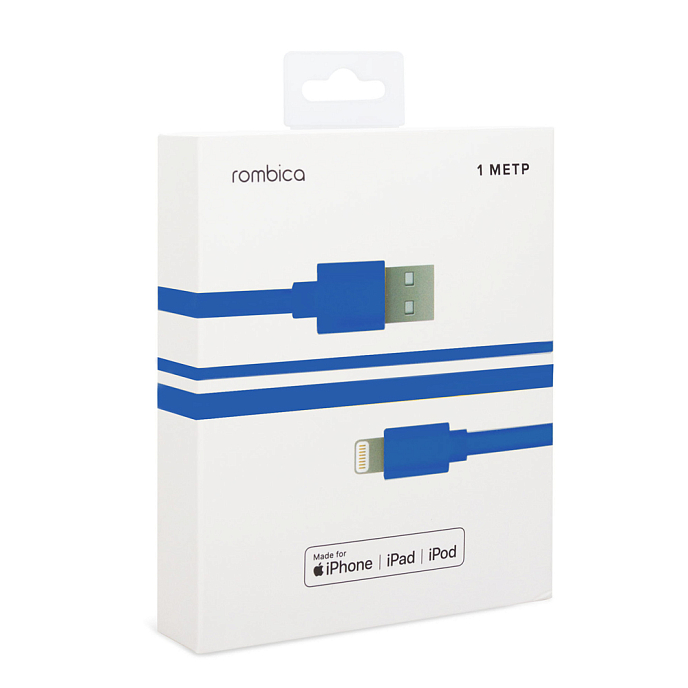 Кабель Rombica Digital MR-01 Lightning Blue - рис.2