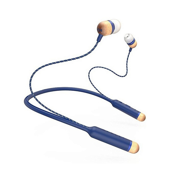 Беспроводные наушники House of Marley Smile Jamaica Wireless Blue - рис.0