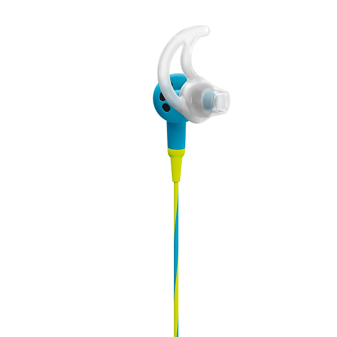 Наушники Bose SoundSport in-ear for Apple Neon Blue - рис.1