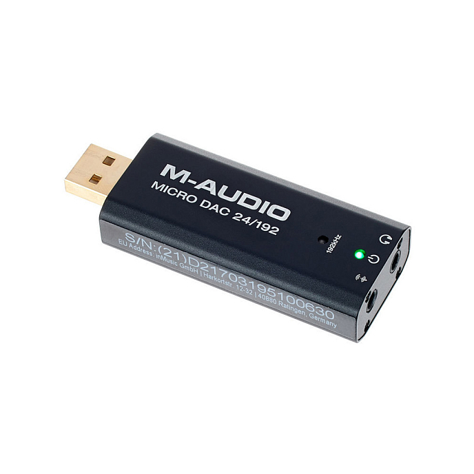 Усилитель для наушников с ЦАП M-Audio Micro DAC 24-192 usb - рис.2
