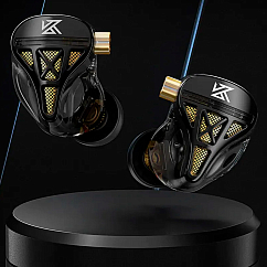 Наушники внутриканальные KZ DQS with mic Black