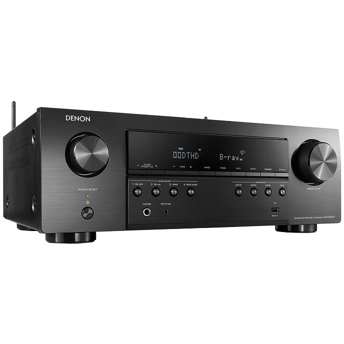 Ресивер Denon AVR-S650H Black - рис.2