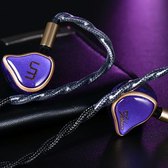 Наушники внутриканальные Unique Melody Mest Fortune Purple - рис.1