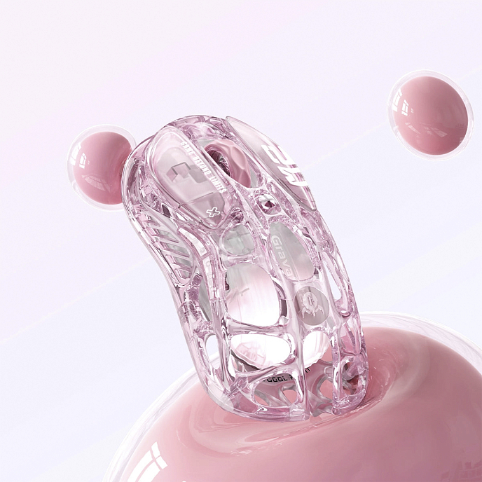 Мышь Gravastar Mercury M2 XTAL PNK Crystal Rose - рис.10