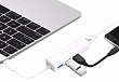 - рис.6 USB HUB Aukey USB-C to 3-USB 3.0 with Gigabit Ethernet (CB-C17) - рис.6