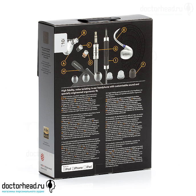 Наушники rha T10i - рис.20