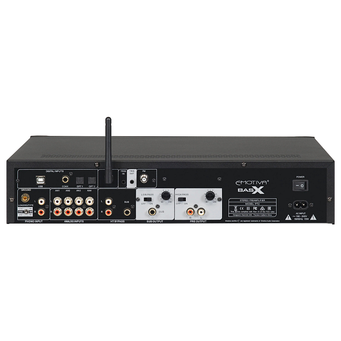 Предусилитель Emotiva PT-2 Black - рис.2