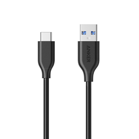 Кабель ANKER PowerLine II USB - USB Type-C (A8163) 0.9 м - рис.0