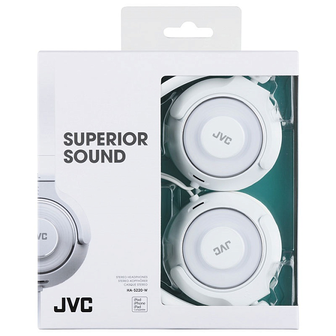 Наушники JVC HA-S220 White - рис.1