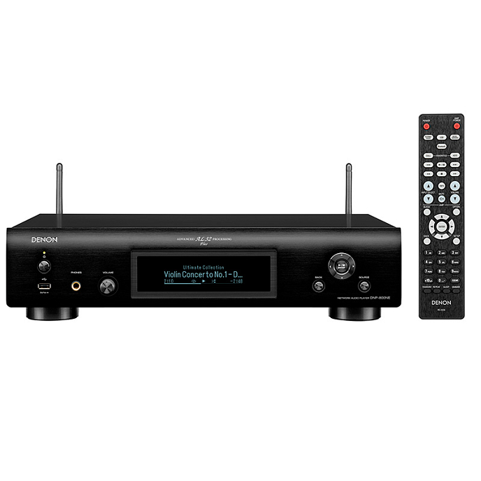 Сетевой аудиоплеер Denon DNP800 NE Black - рис.0