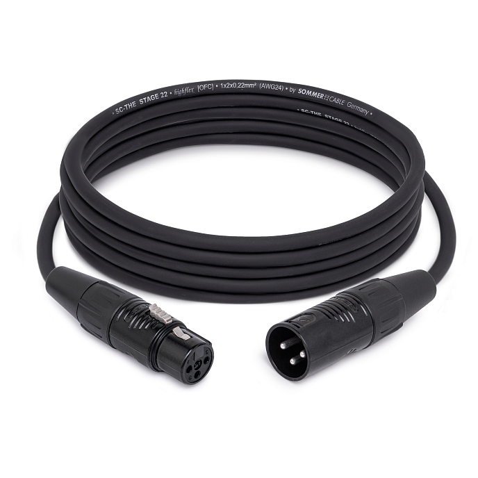 Кабель HeadMade Pro XLR-M - XLR-F 3m - рис.0