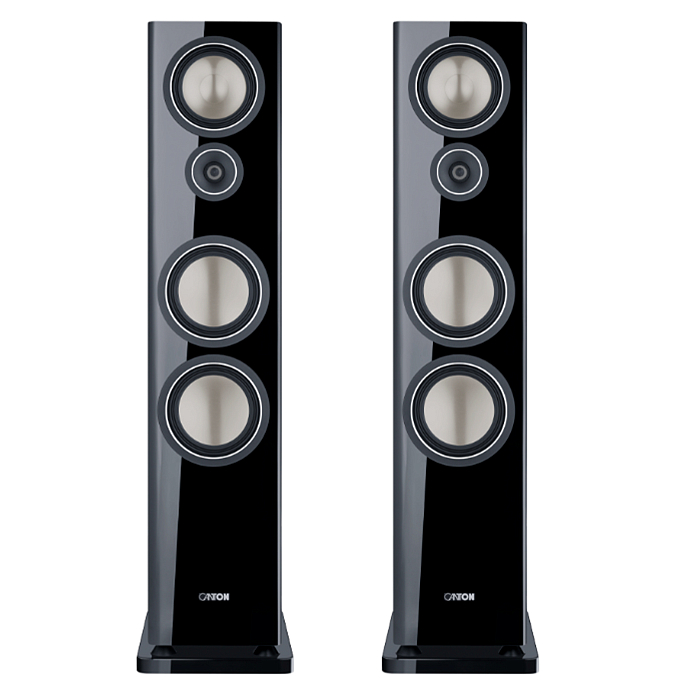 Напольная акустика Canton Townus 100 Black High Gloss - рис.0