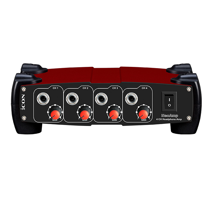 Усилитель для наушников iCON NeoAmp Black Red - рис.0