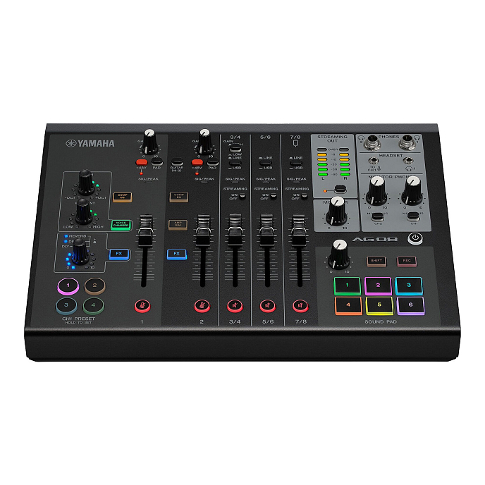 Микшерный пульт Yamaha AG08 Black - рис.0