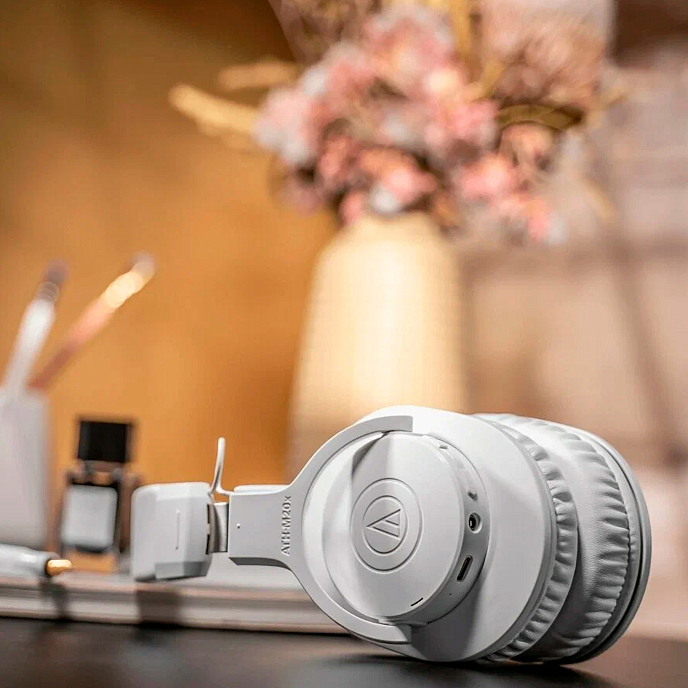 Наушники полноразмерные Audio-Technica ATH-M20xBT White - рис.4