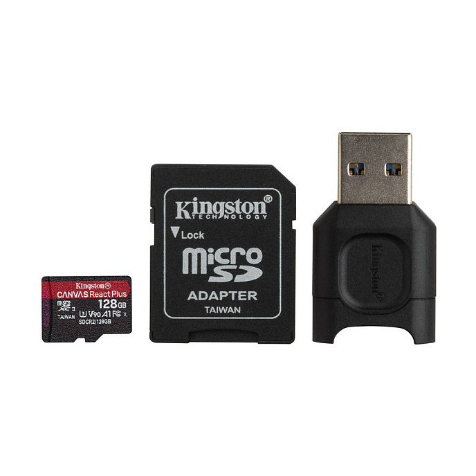 Карта памяти Kingston Canvas React Plus 128GB - рис.0