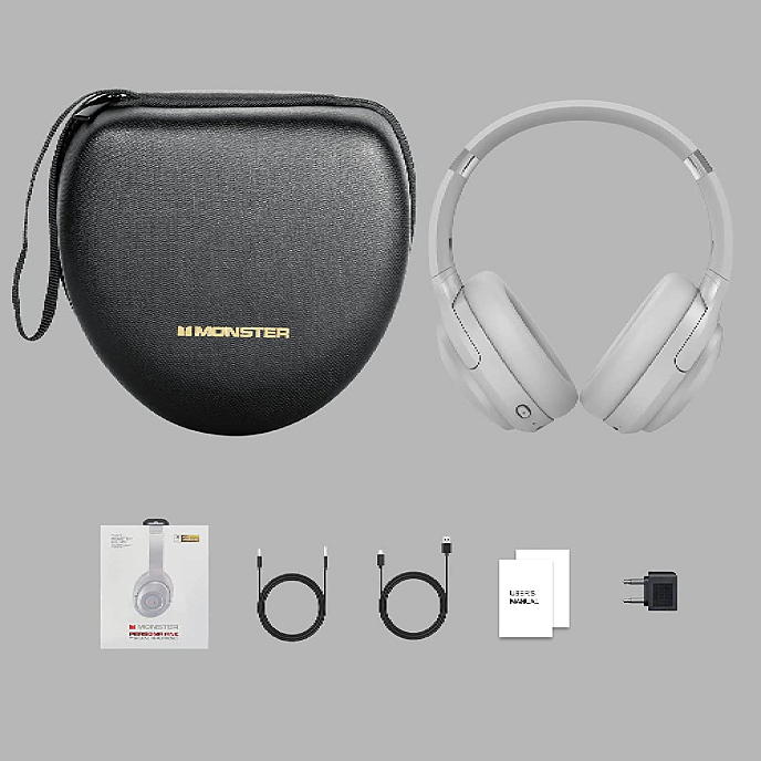 Беспроводные наушники Monster Persona SE ANC MH22216 Grey - рис.7