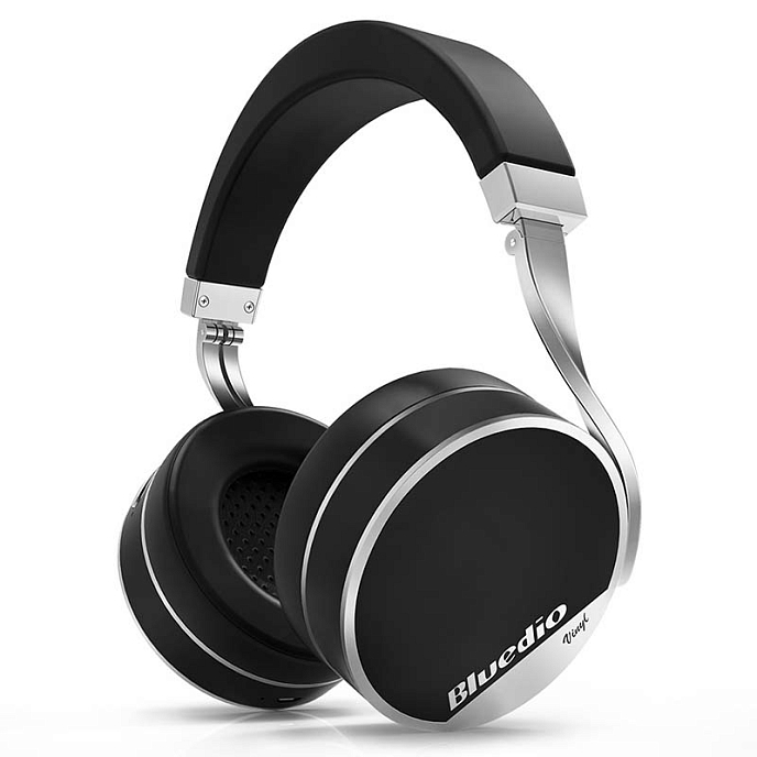 Беспроводные наушники Bluedio Vinyl Plus Black - рис.0