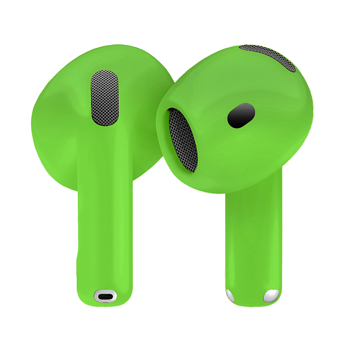 Беспроводные наушники Apple AirPods 4 Light Green Matte - рис.2