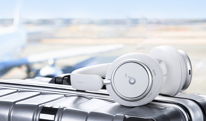 Беспроводные наушники Anker Soundcore Space Q45 white наушники беспроводные полноразмерные (SN AHVWDE0D27401280)_Уценка - рис.6