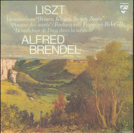 Пластинка Liszt; Alfred Brendel - Variations on Weinen, Klagen, Sorgen, Zagen Pens?es Des Morts Fantasy And Fugue on B-A-C-H B?n?diction De Dieu Dans La Solitude - рис.0