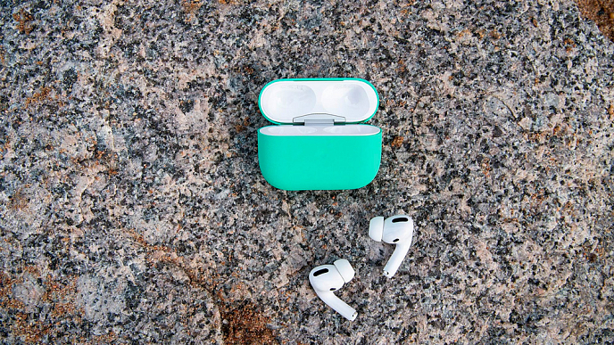 Чехол для Airpods Pro uBear Touch Case for Apple AirPods Pro Mint - рис.5