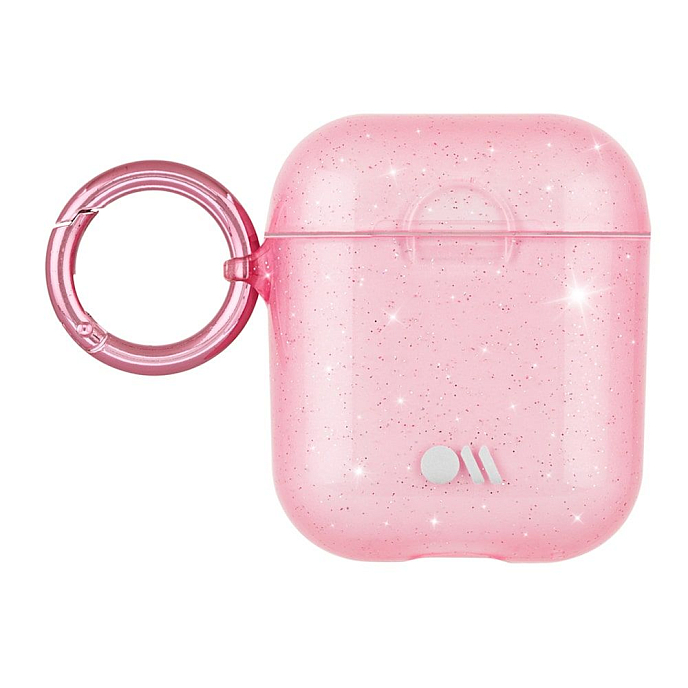 Чехол для Airpods Airpods Hook Ups Case Crystal Pink - рис.1