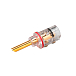Разъём Phaze Audio SpPlug Transparent Red - рис.0