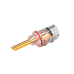Разъём Phaze Audio SpPlug Transparent Red