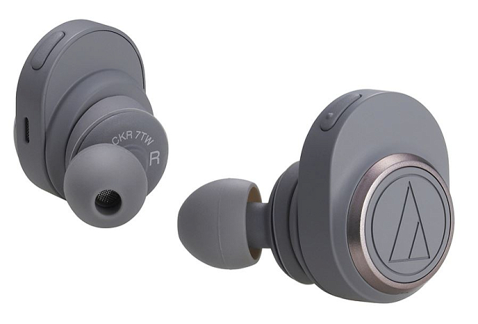 Наушники Audio-Technica ATH-CKR7TW Grey - рис.6