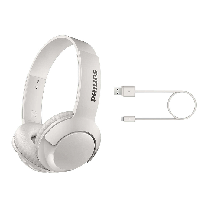 Беспроводные наушники Philips SHB3075 White - рис.1