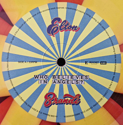 Пластинка Elton John & Brandi Carlile – Who Believes In Angels? - Pink Spiral with Yellow - LP