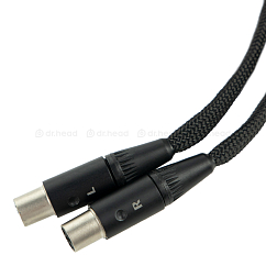 Кабель HeadMade Red Diamond - Audeze LCD, Meze Empyrean - 2.5mm, 1.5m