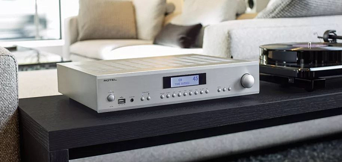 Интегральный усилитель Rotel A14 Silver - рис.4