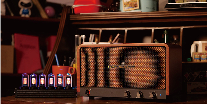 Портативная колонка Edifier AirPulse P100X Walnut - рис.7