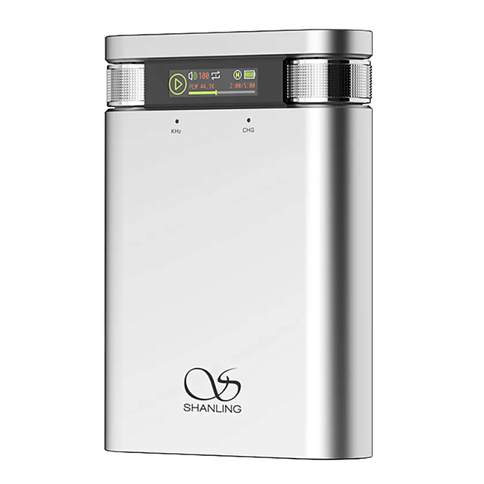 Усилитель для наушников с ЦАП Shanling H2 Silver - рис.0