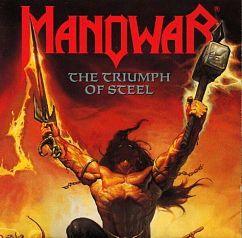 Виниловая пластинка Manowar – The Triumph Of Steel (Coloured Blue) 2LP