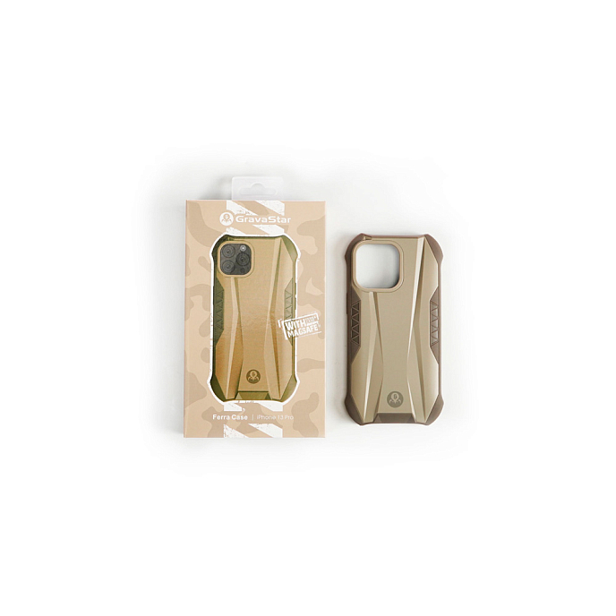 Чехол для смартфонов Gravastar Ferra for iPhone 13 Pro Desert Sand - рис.8