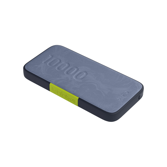 Внешний аккумулятор InfinityLab InstantGo 10000 Built-in Lightning Cable Blue - рис.2