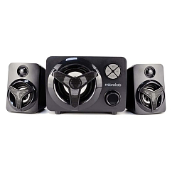 Компьютерные колонки Microlab U210 black полочная акустика 2.1 (SN AEX1018747)_Уценка