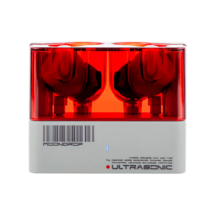 Беспроводные наушники MoonDrop Ultrasonic White - рис.0