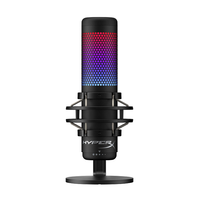 Микрофон для стриминга и игр HyperX QuadCast S Black - рис.0