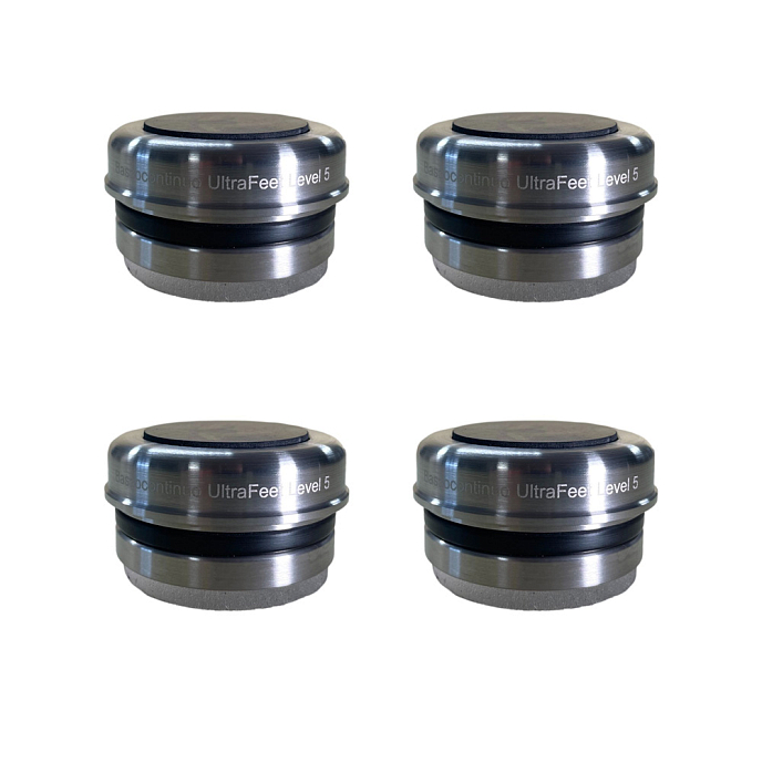 Амортизатор Bassocontinuo Ultra Feet Level 5 Silver - рис.0