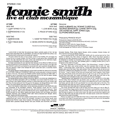Пластинка Lonnie Smith – Live At Club Mozambique - 2LP