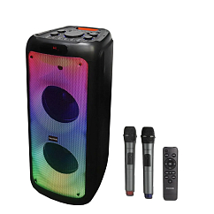Портативная колонка Microlab PT1000W black портативная акустика для вечеринок (SN ADX1026073)_Уценка