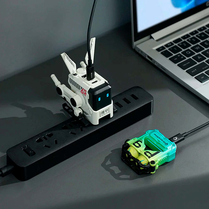 Сетевое зарядное устройство Gravastar Alpha65 Dawn White - рис.9