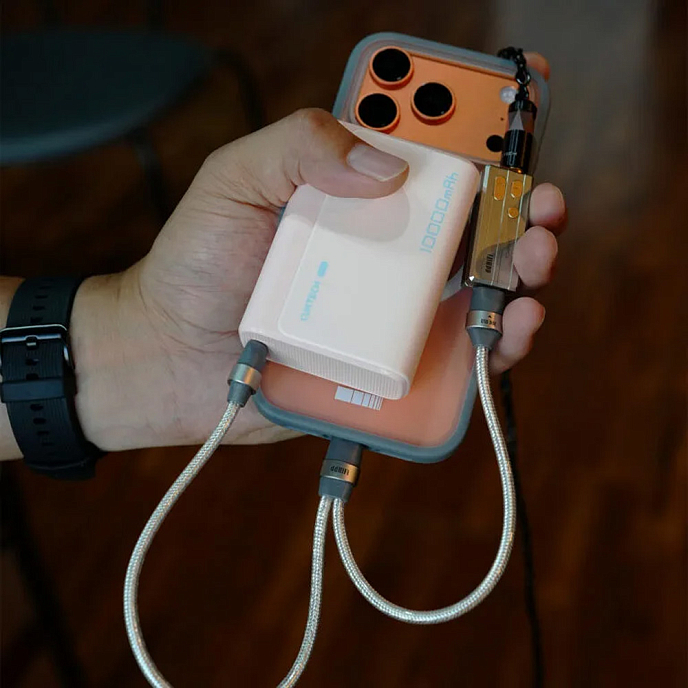 Кабель ddHiFi TC05M3 Silver USB-C - 2xUSB-C - рис.1