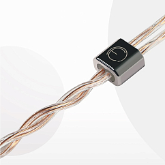 Кабель OEAudio 2DualCDC Lightning - MMCX Transparent