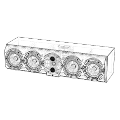 Центральный канал Perlisten Audio S7с Special Edition Cherry High Gloss
