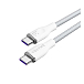 - рис.0 Кабель VOLTME PowerLink Rugg Lite CTC USB-C - USB-C 1.2m White - рис.0